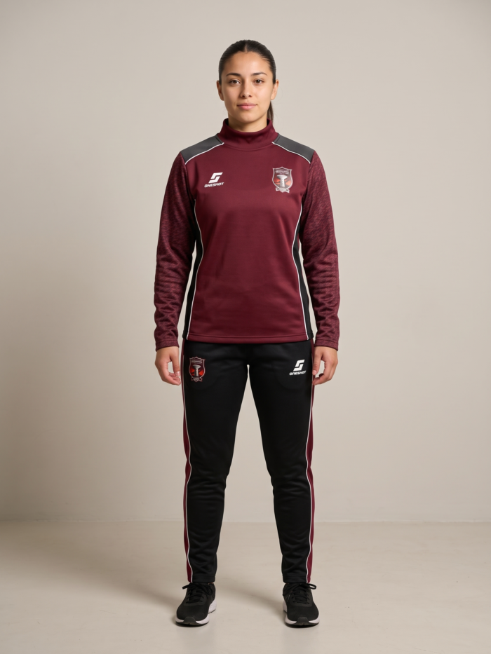 Conjunto de invierno femenino oficial 2026 de Defensores de Pico Truncado, frente