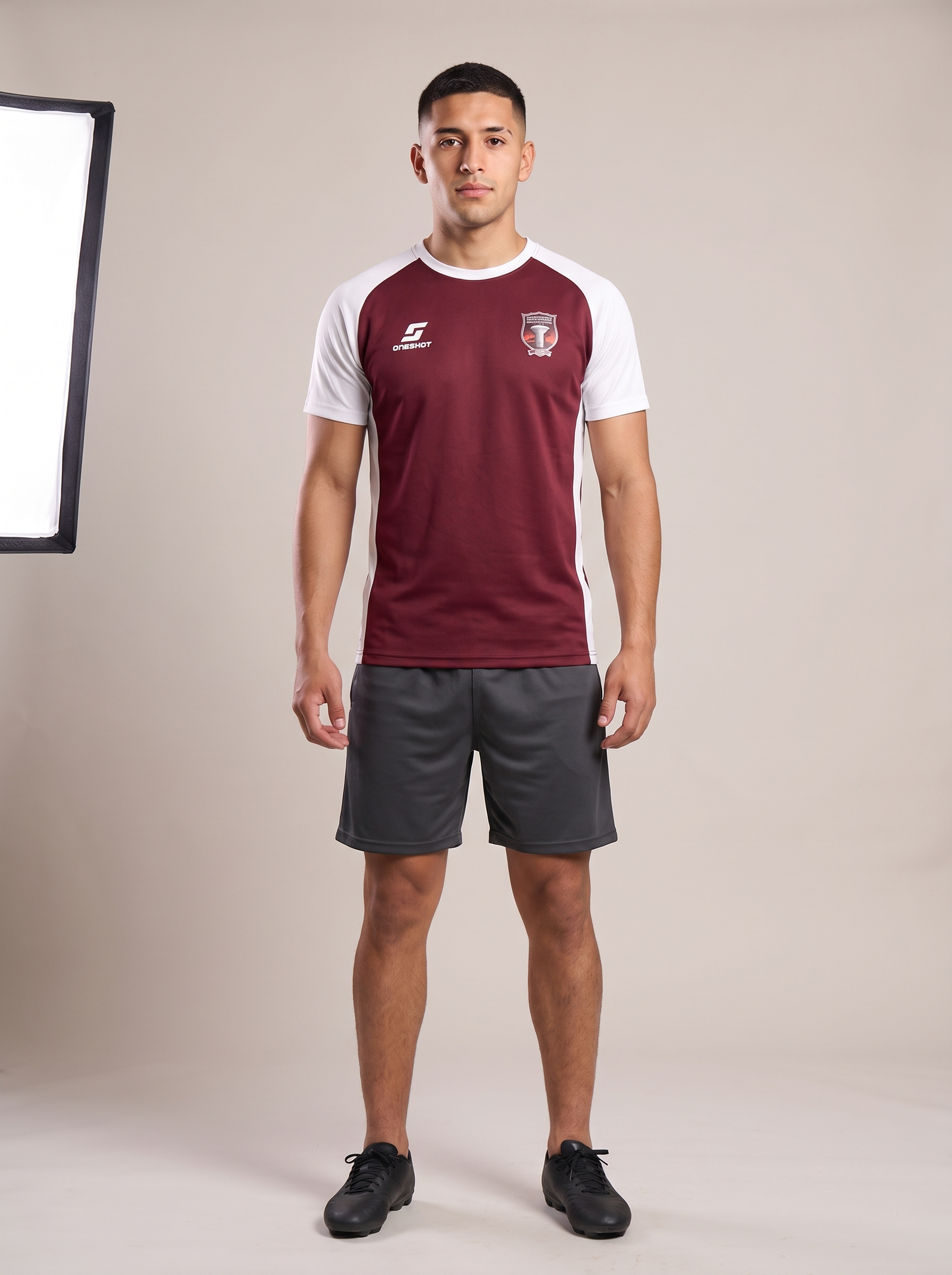 Remera de entrenamiento oficial 2026 de Defensores de Pico Truncado, frente