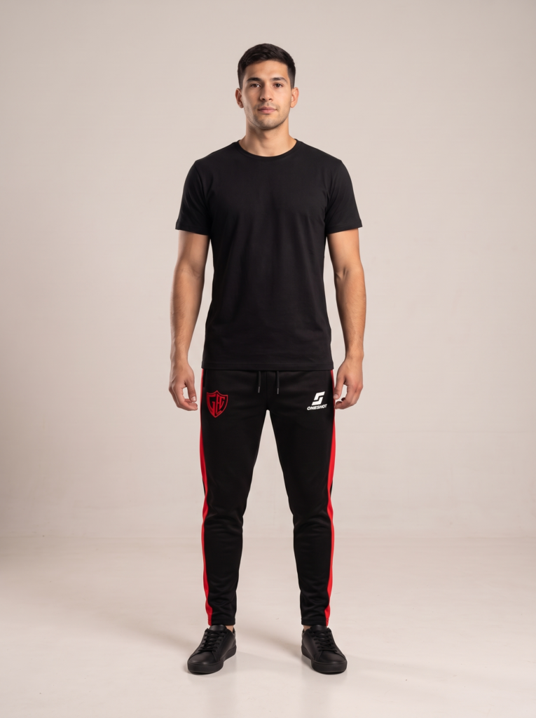 Pantalón largo oficial 2026 de Gaiman Fútbol Club, frente