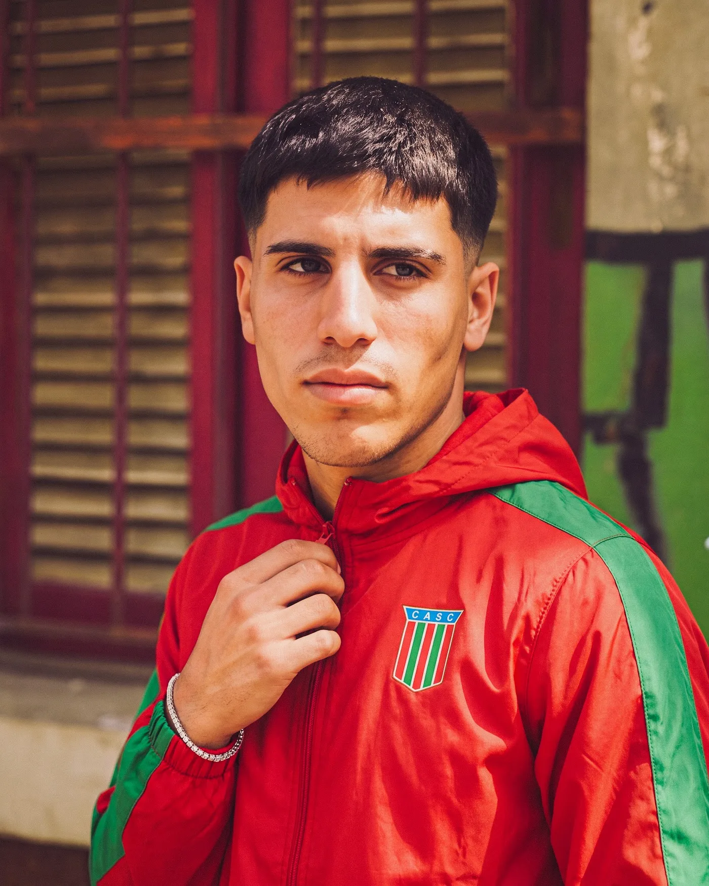Campera rompeviento de Club Atlético Santa Cruz